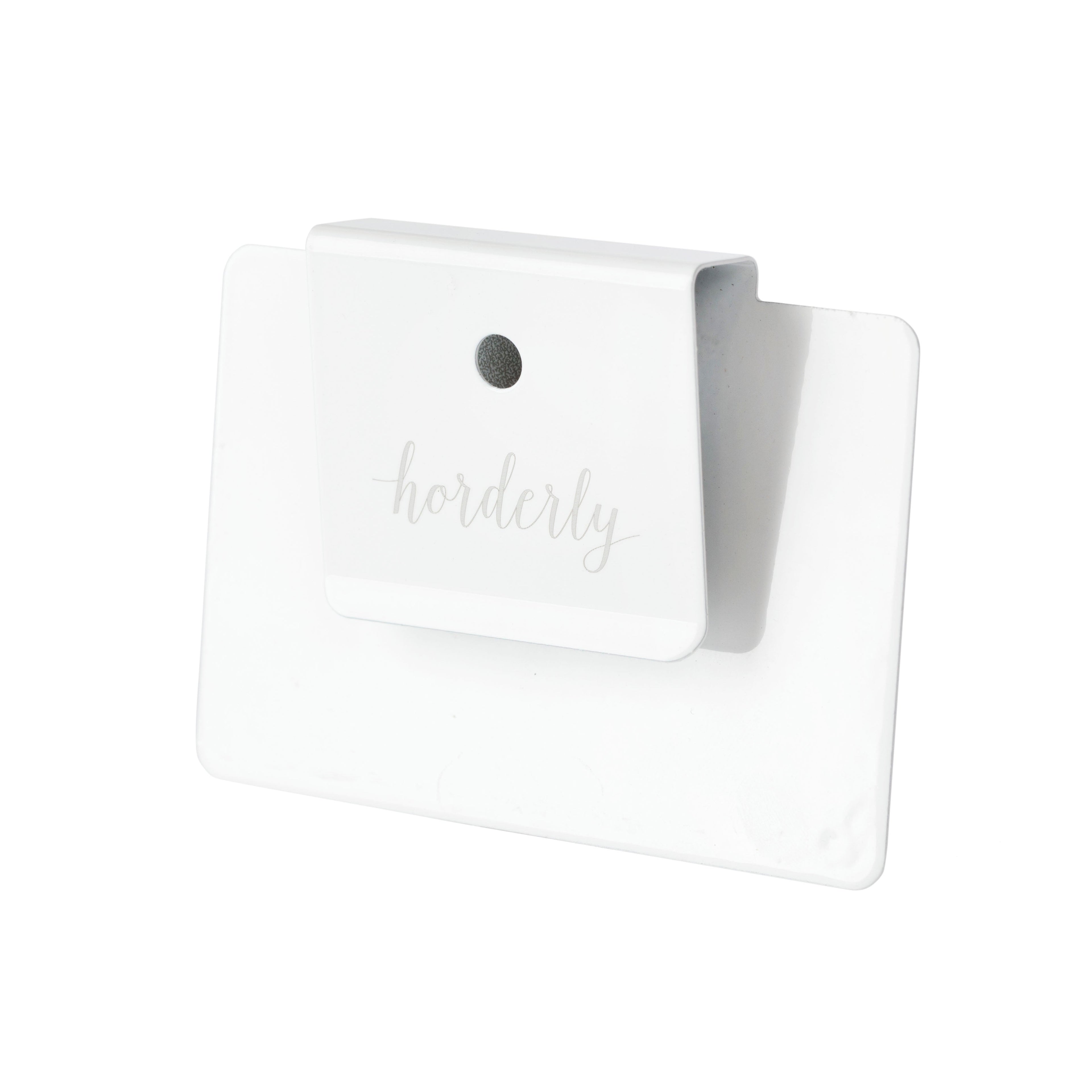 Bin Clip Label - White