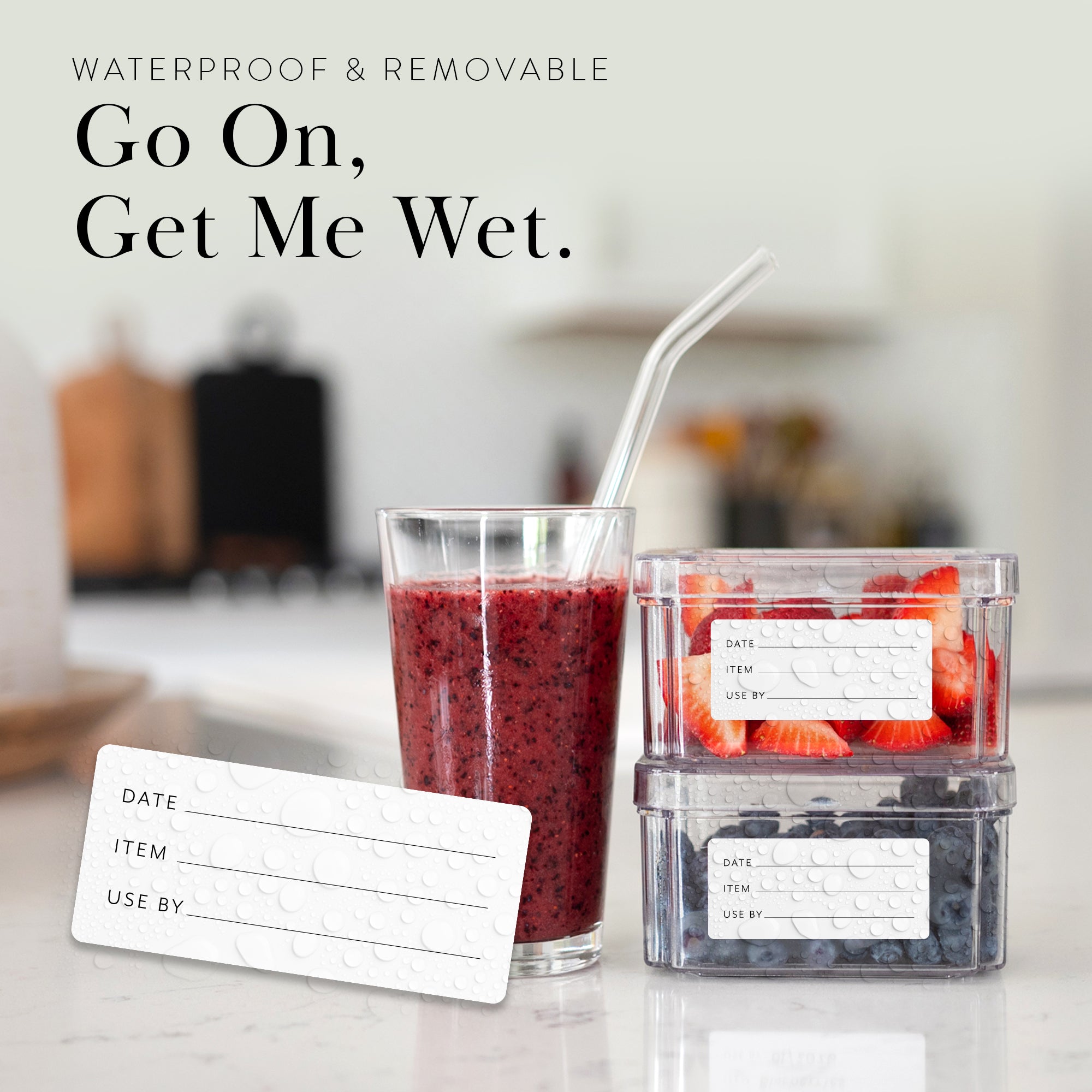 Meal Prep and Freezer Food Labels