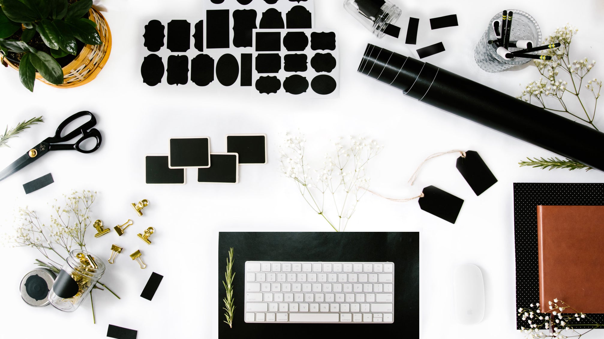 Savvy and Sorted Chalkboard Labels