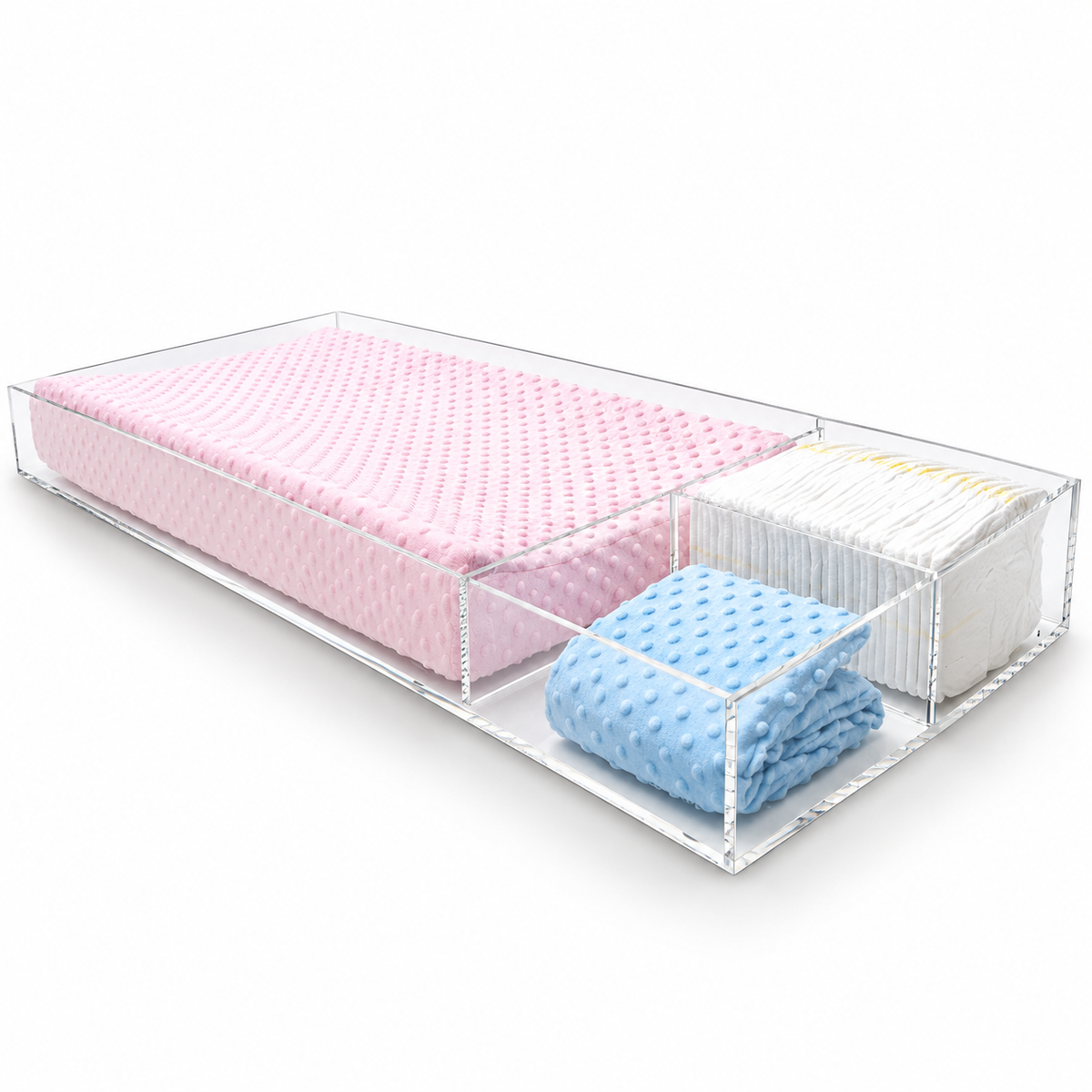 Acrylic Diaper Changing Tray 8mm