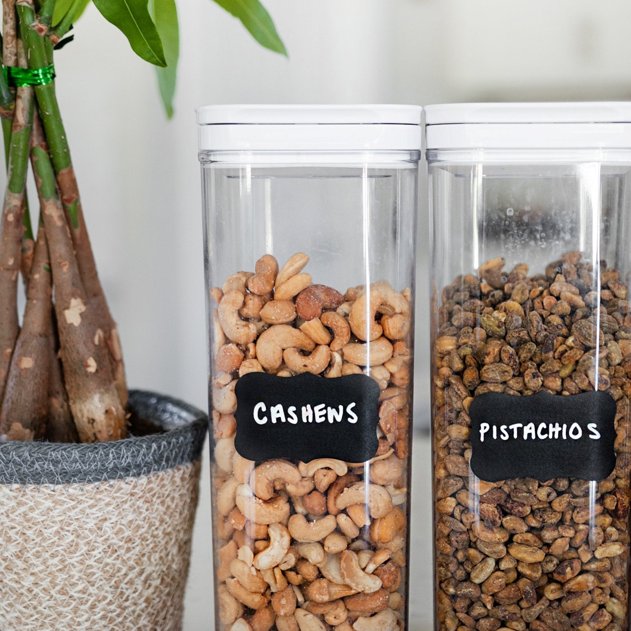 Chalkboard Labels with Chalk Marker Set - Savvy & Sorted