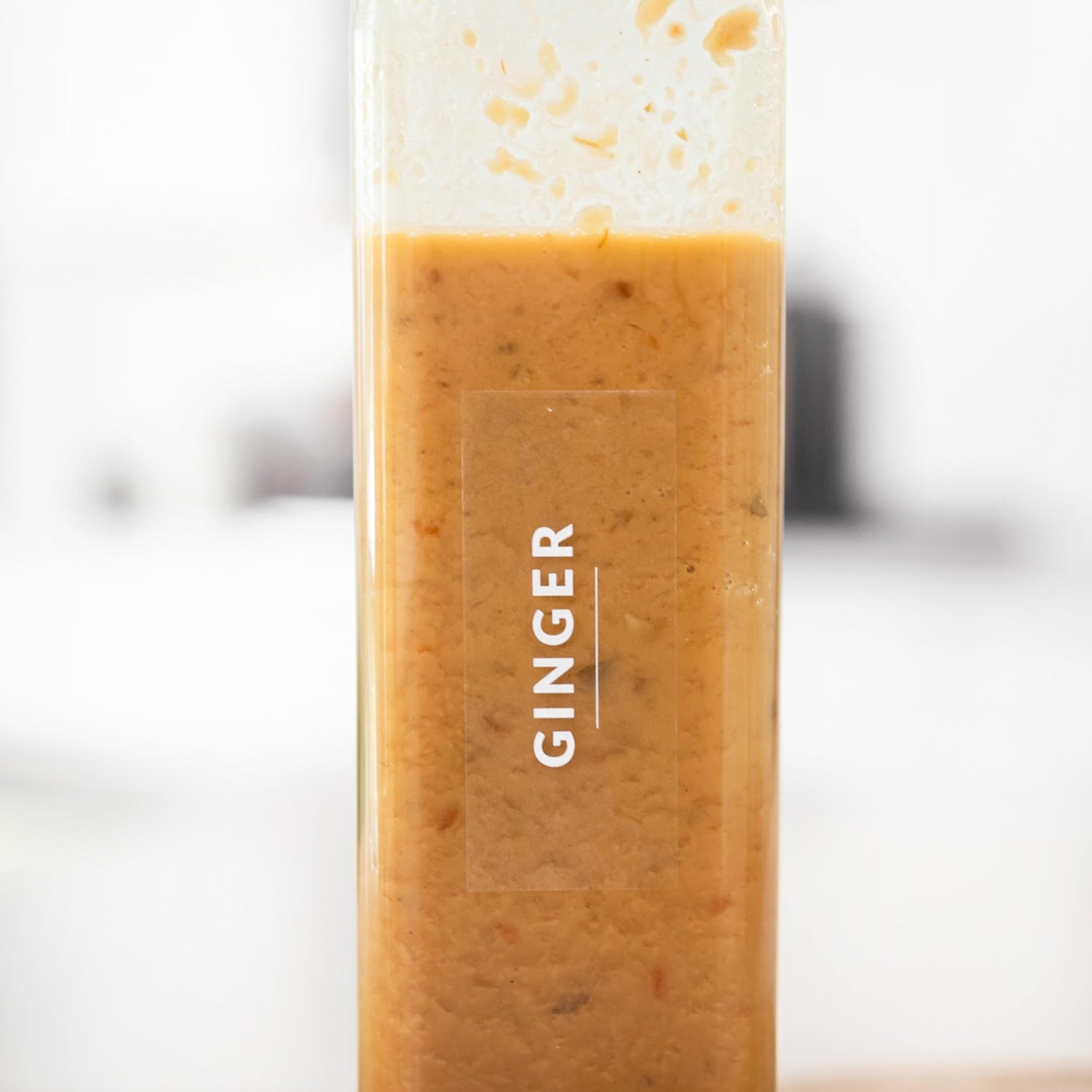 Clear Oil Vinegar Condiment Labels - Savvy & Sorted
