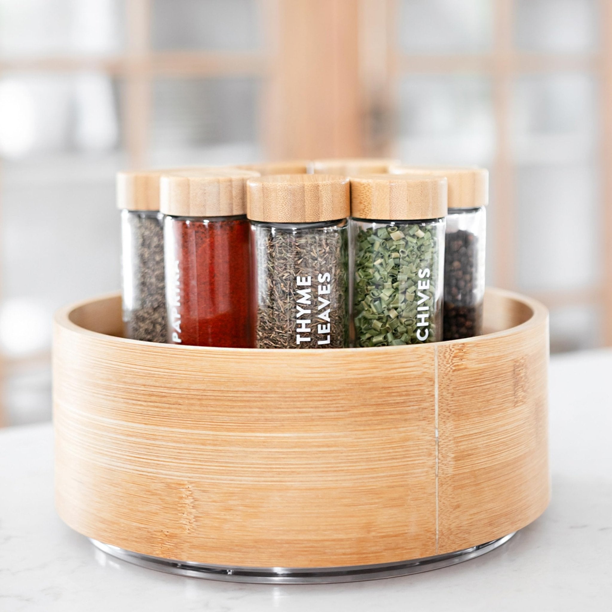 Clear Spice Labels - Savvy & Sorted