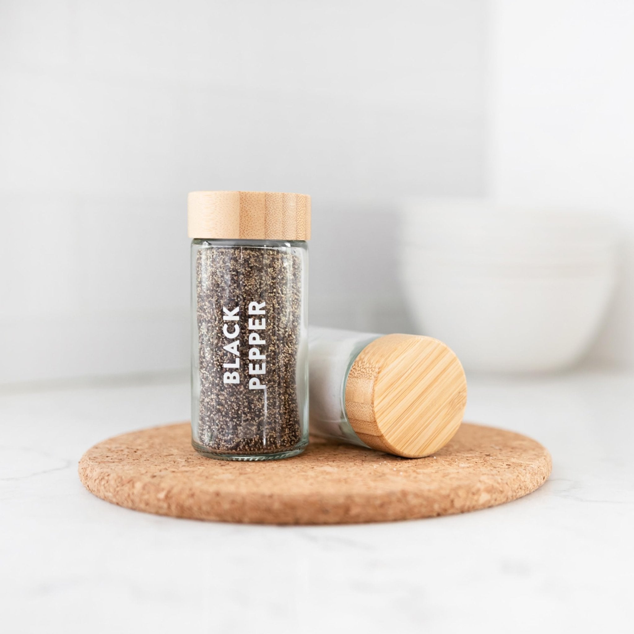 Clear Spice Labels - Savvy & Sorted