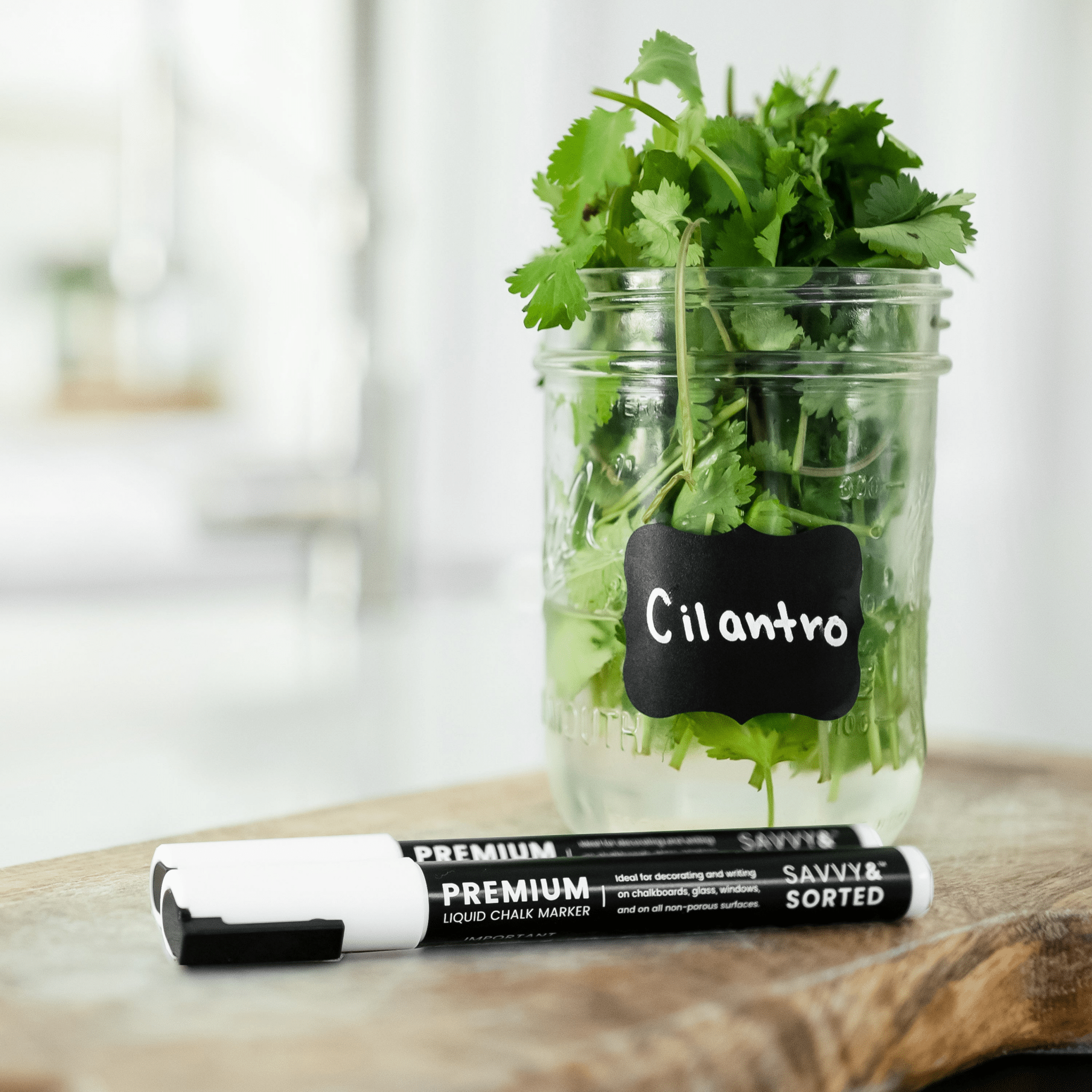 Fine Tip White Chalk Markers - 3mm - Savvy & Sorted