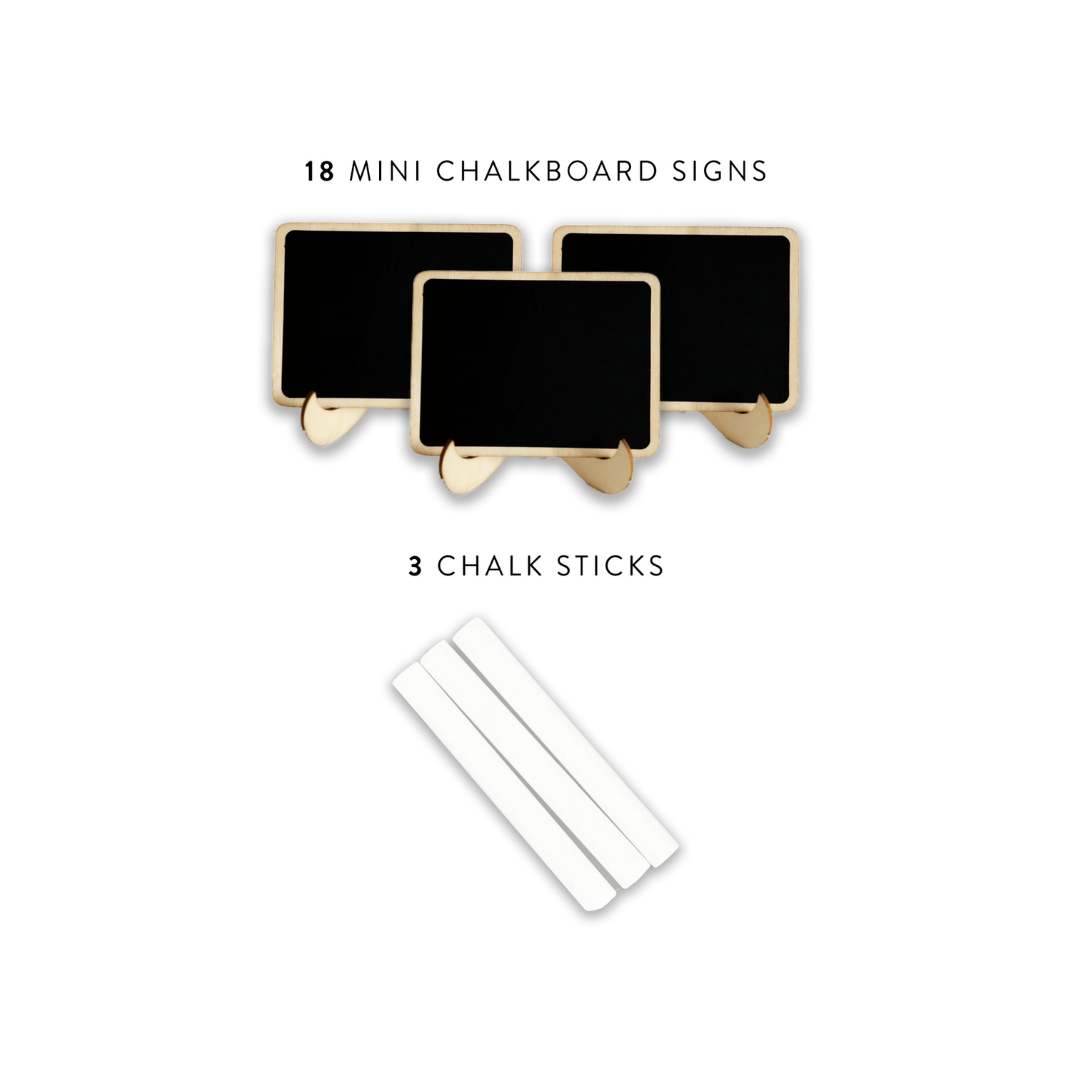 Mini Chalkboard Signs for Food - Savvy & Sorted