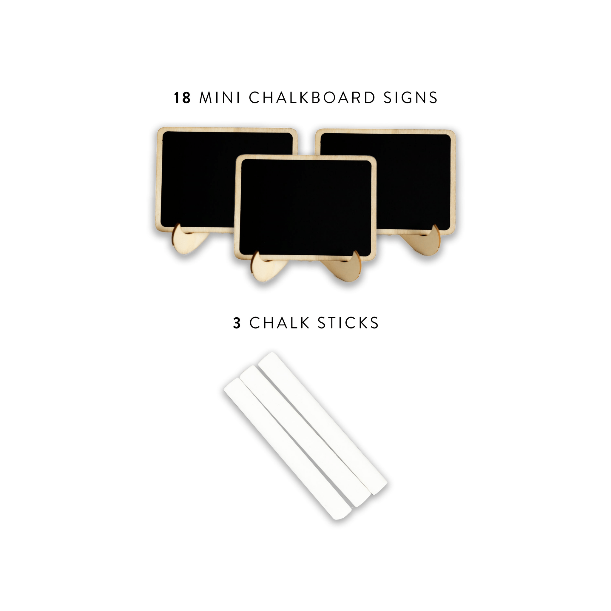 Mini Chalkboard Signs for Food - Savvy & Sorted