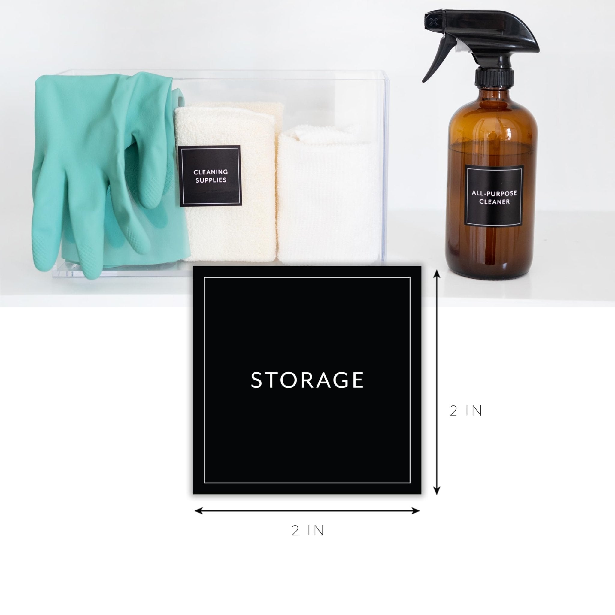 Organizing Labels for Storage Bins - Savvy & Sorted