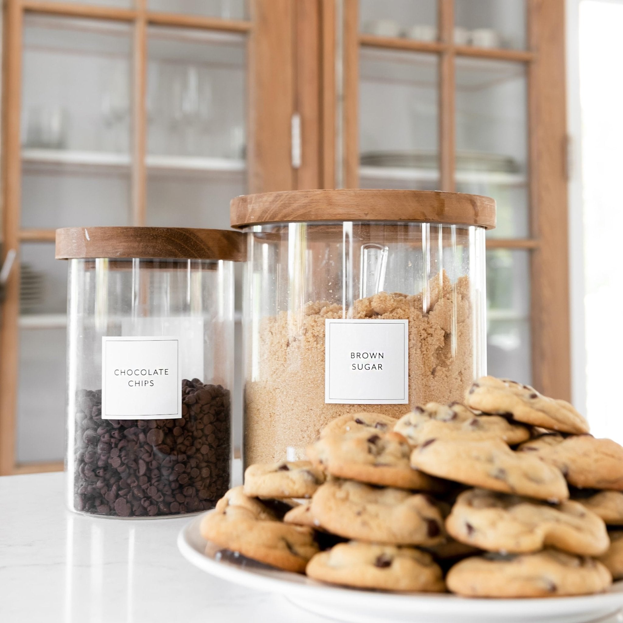 Pantry Labels for Food Containers - Savvy & Sorted