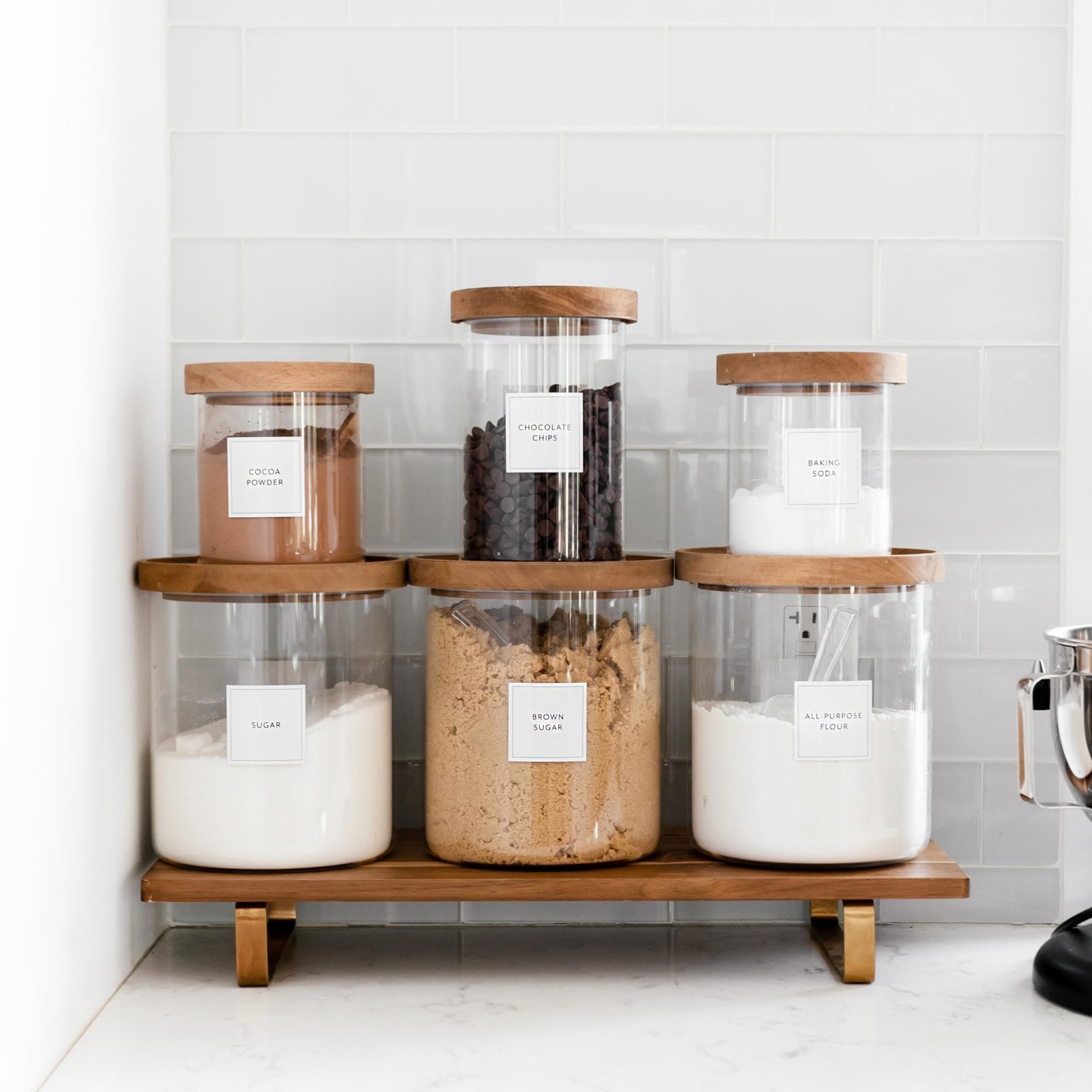 Pantry Labels for Food Containers - Savvy & Sorted