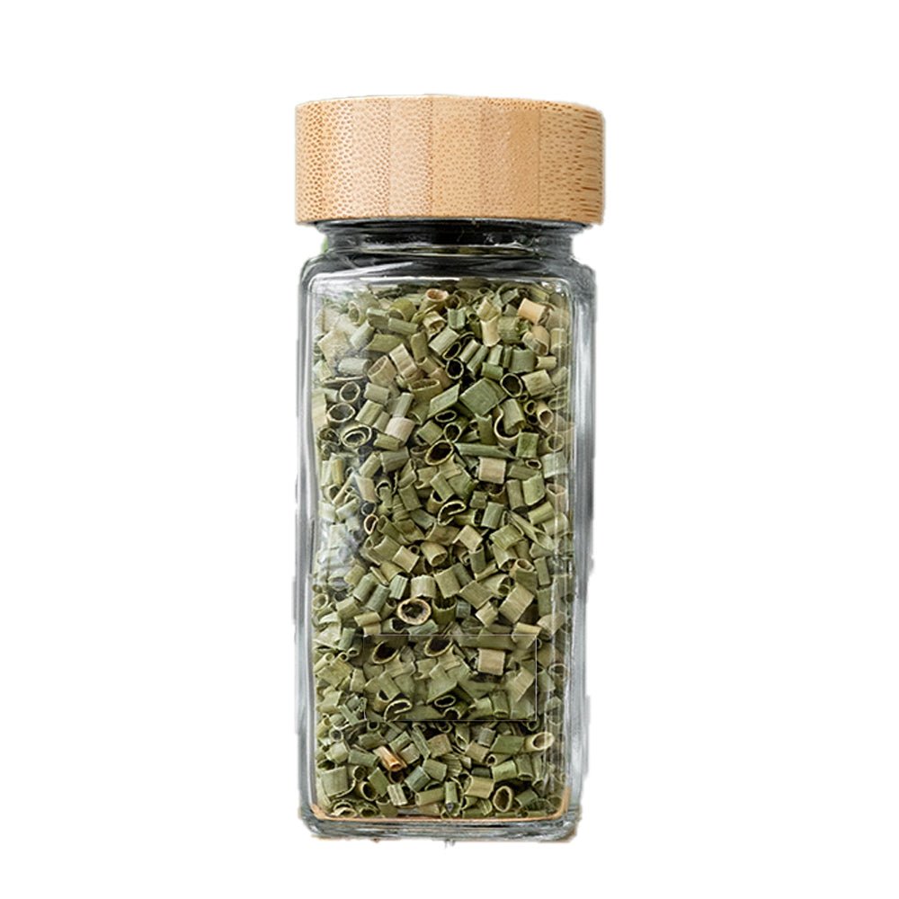 Rectangle Spice Jar with Bamboo Lid - Savvy & Sorted