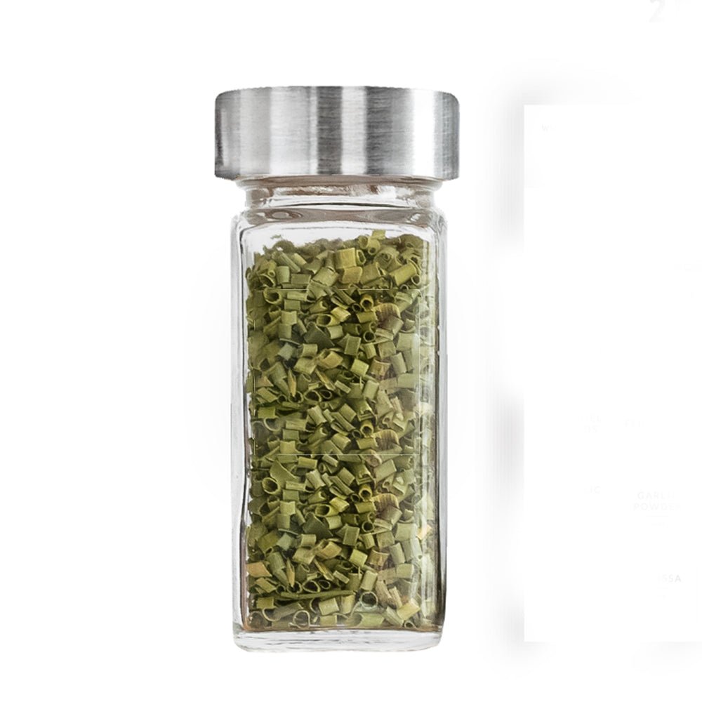 Rectangle Spice Jar with Silver Lid - Savvy & Sorted