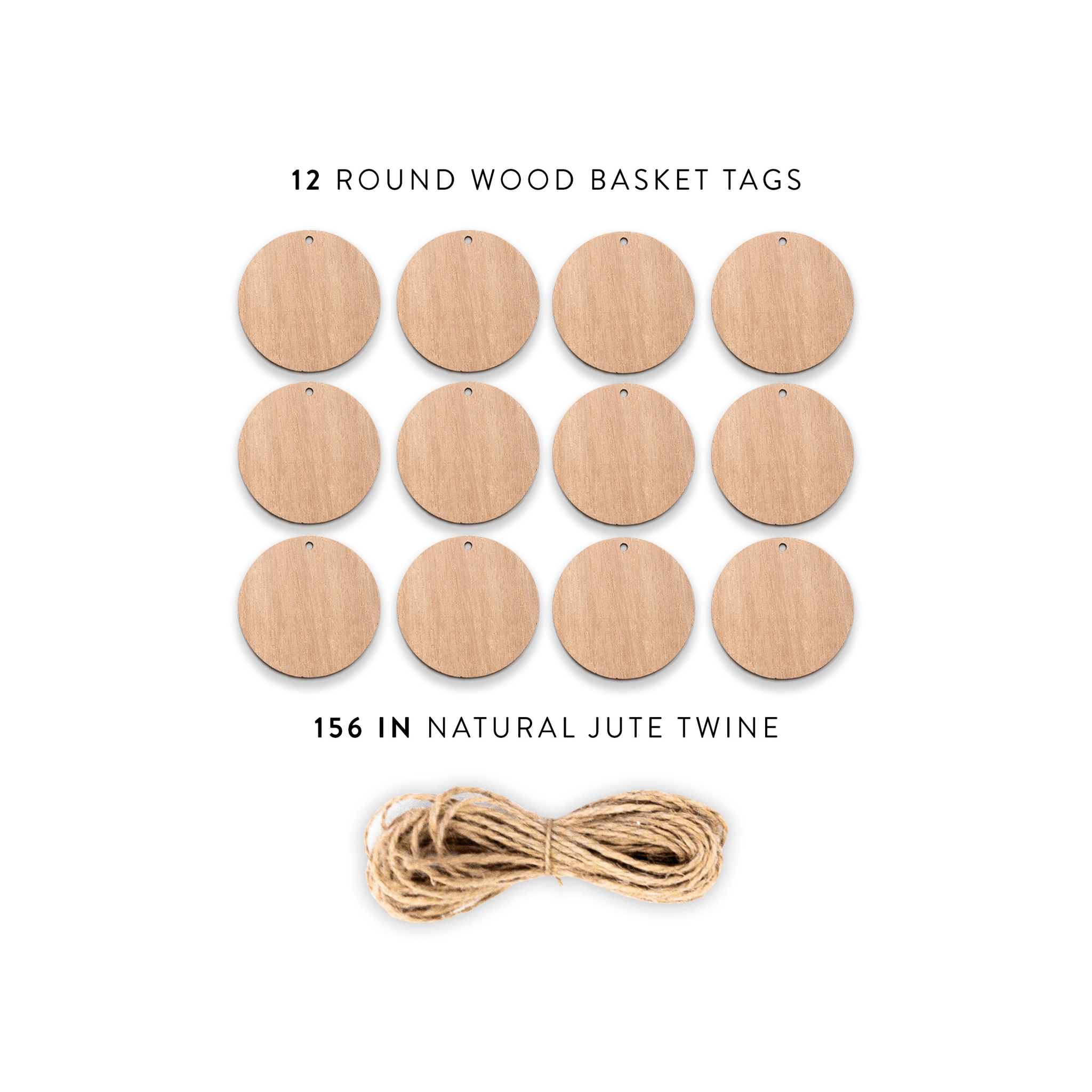 Wood Tags - Savvy & Sorted