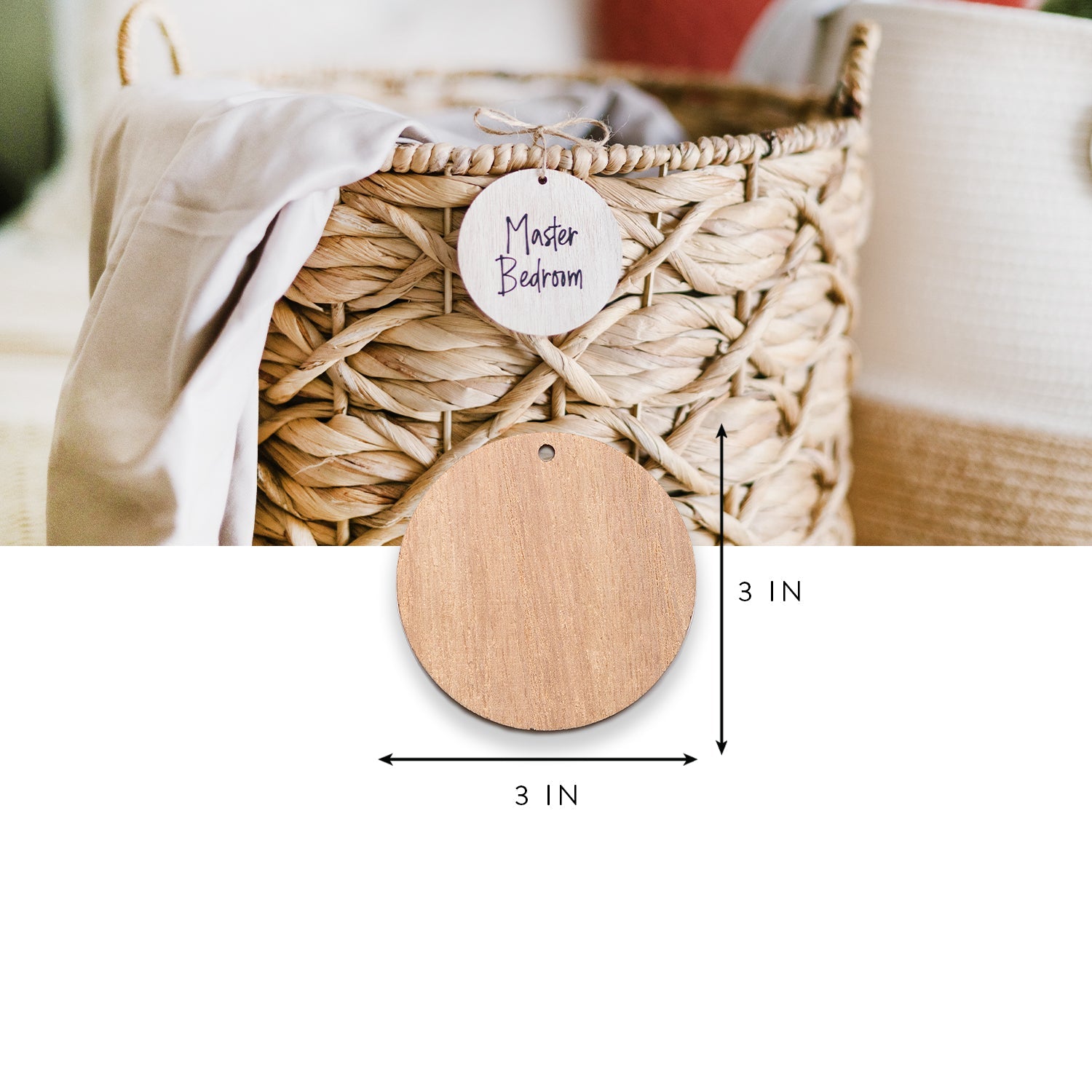 Wood Tags - Savvy & Sorted