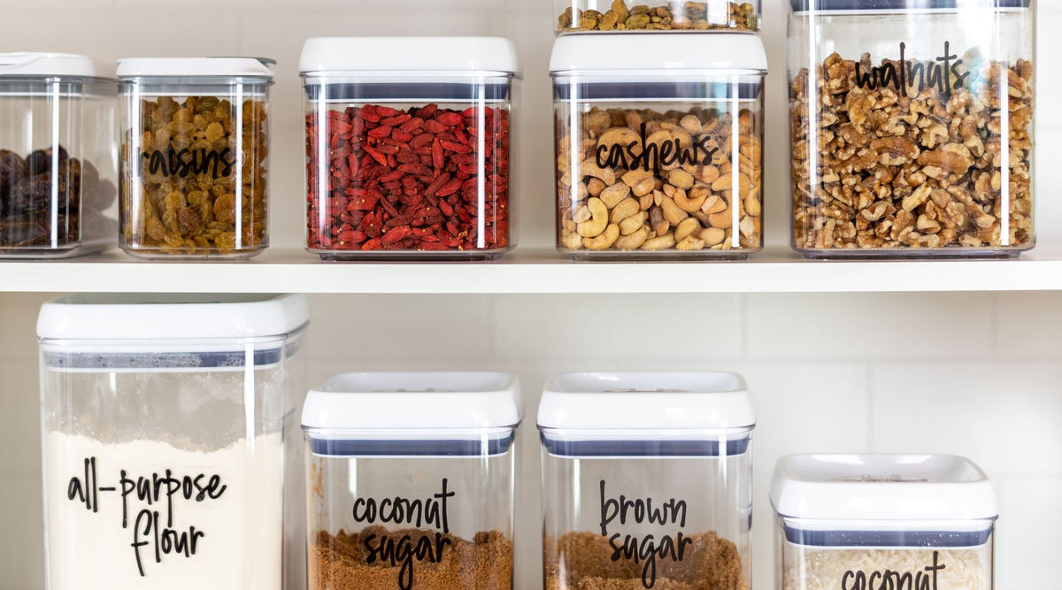 Labelling Inside Kitchen 9 benefits of labeling your kitchen – Savvy & Sorted