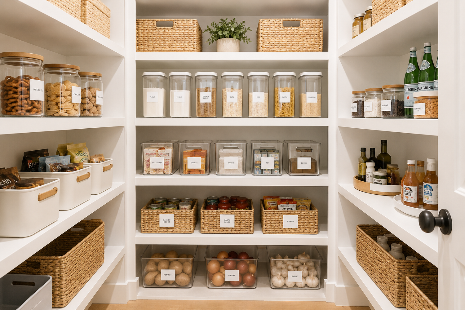 How to Organize a Deep Pantry