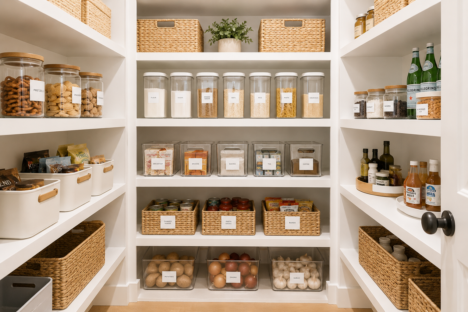 How to Organize a Deep Pantry