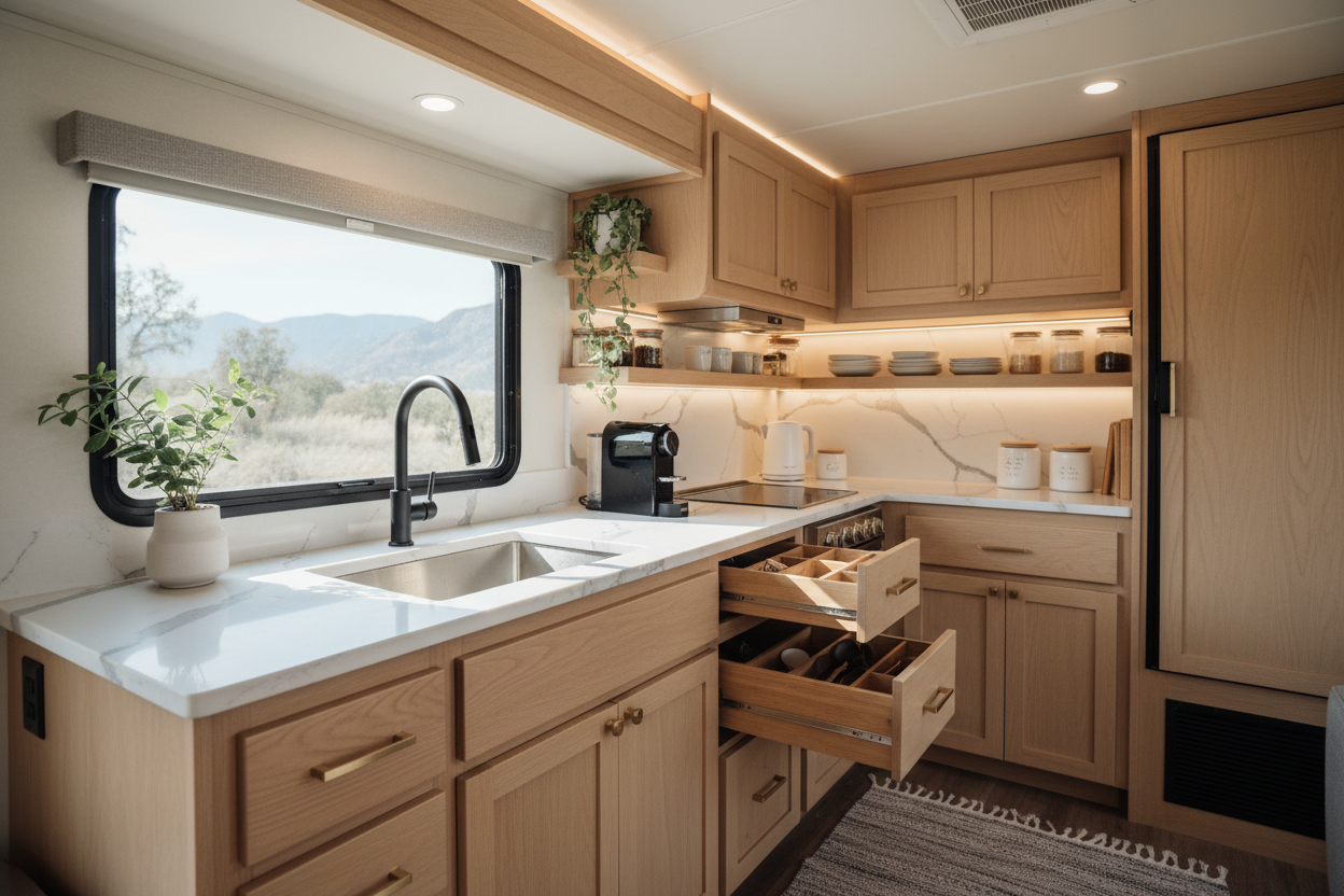 Van Life Pantry Organization: 7 Food Storage Ideas for Life on the Road
