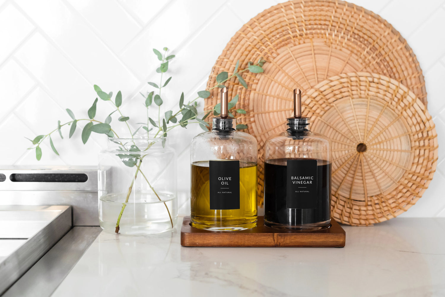 Oil & Vinegar Labels - Savvy & Sorted