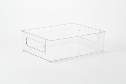Clear Fridge and Pantry Storage Bins