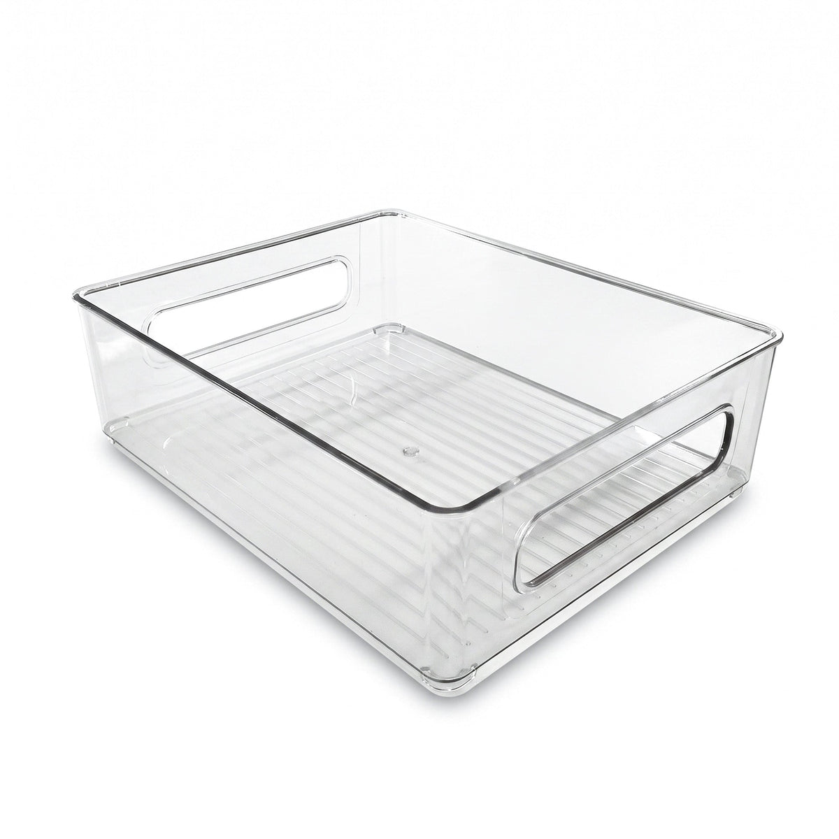 Clear Fridge and Pantry Storage Bins
