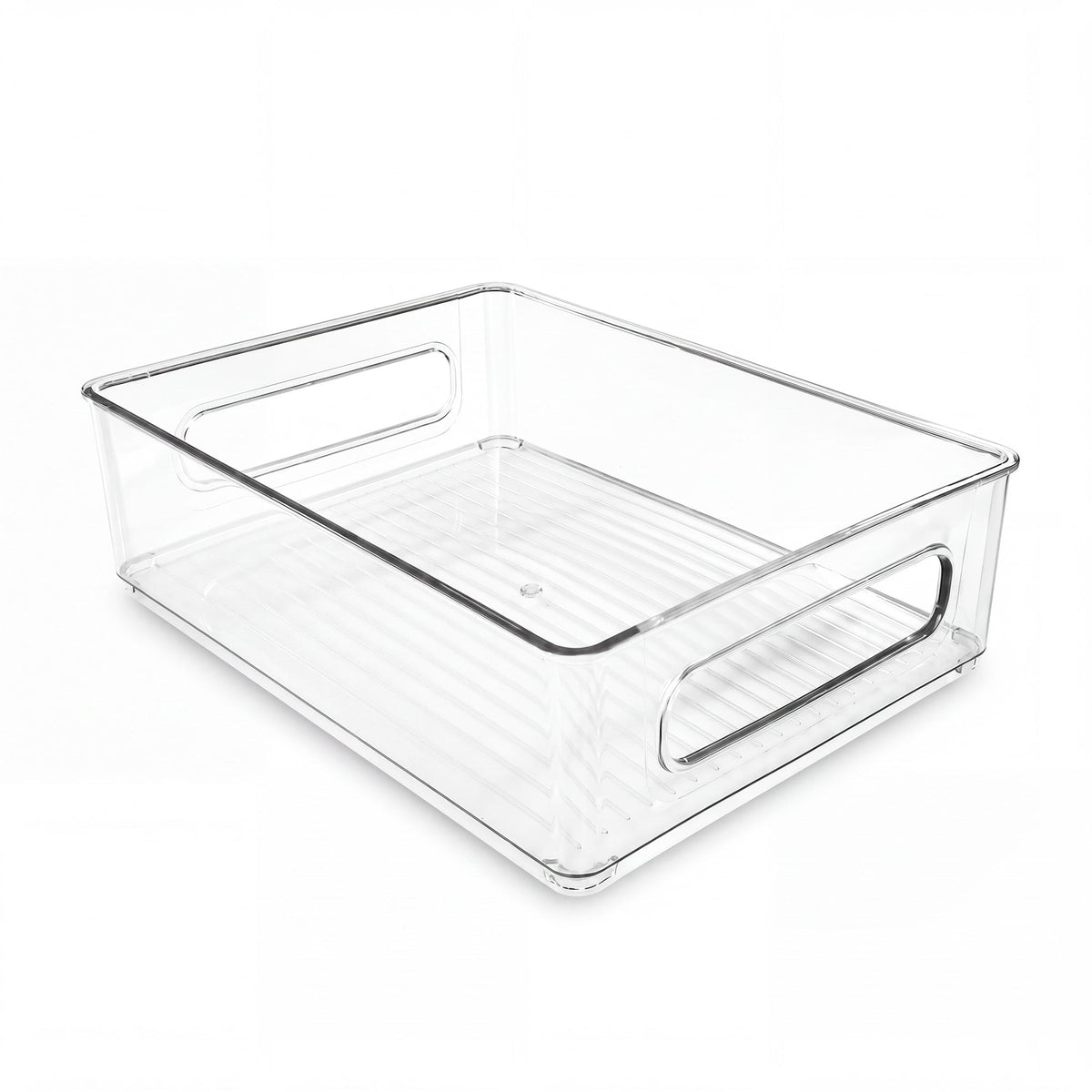 Clear Fridge and Pantry Storage Bins