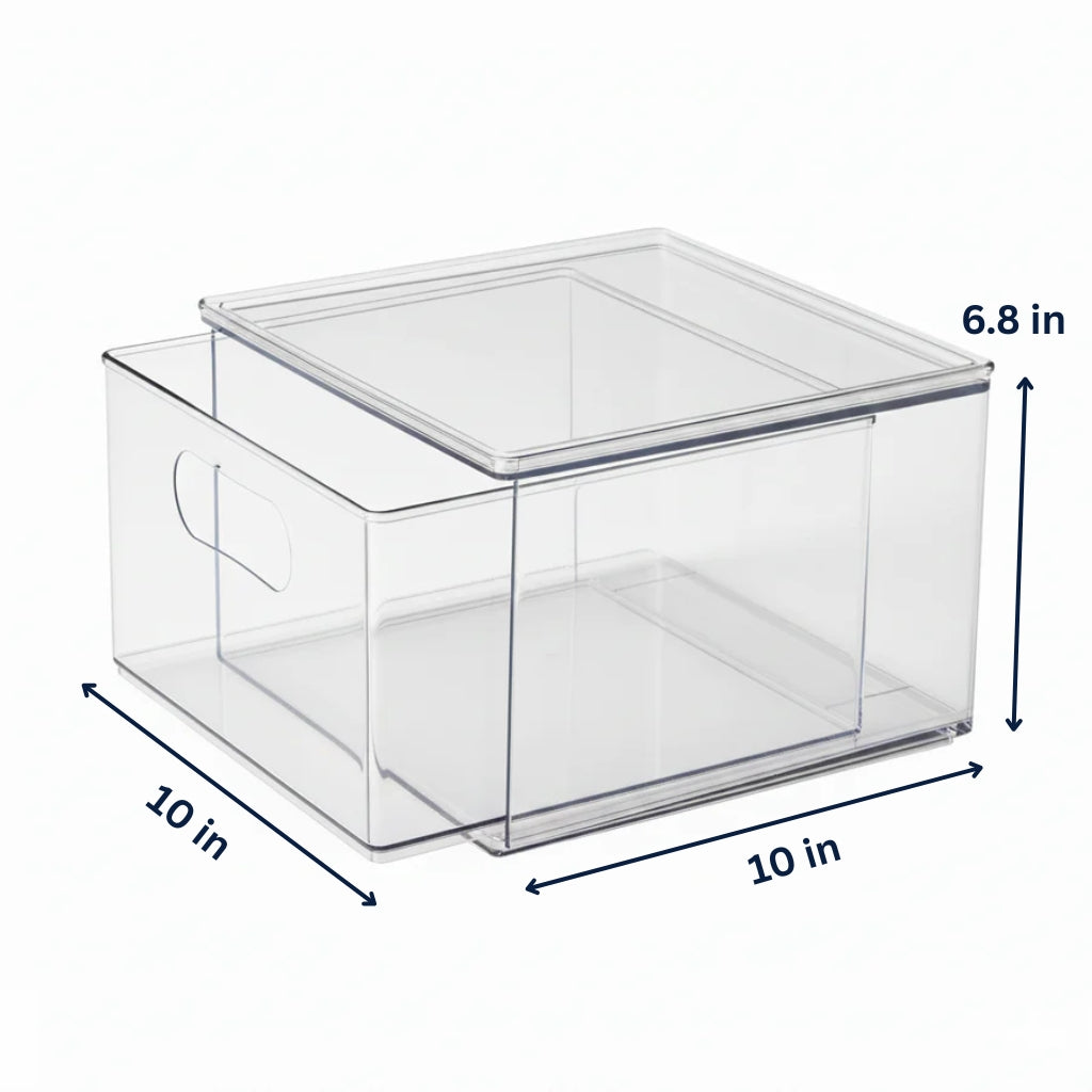 Clear Multi Use Bins