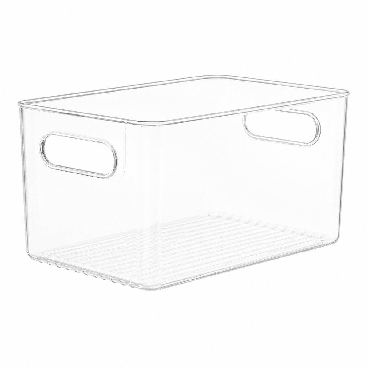 Clear Fridge and Pantry Storage Bins