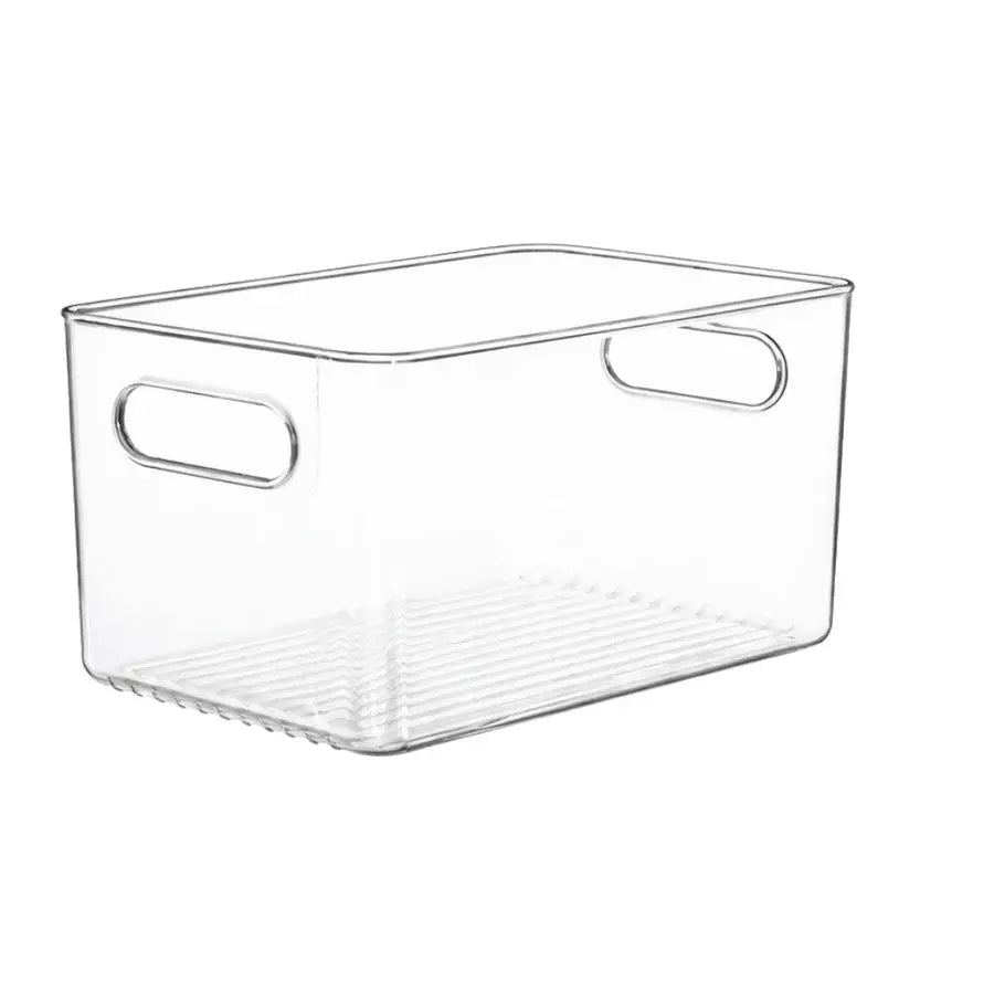 Clear Fridge and Pantry Storage Bins