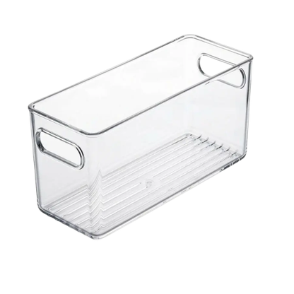 Clear Fridge and Pantry Storage Bins
