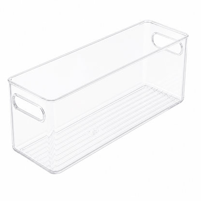 Clear Fridge and Pantry Storage Bins
