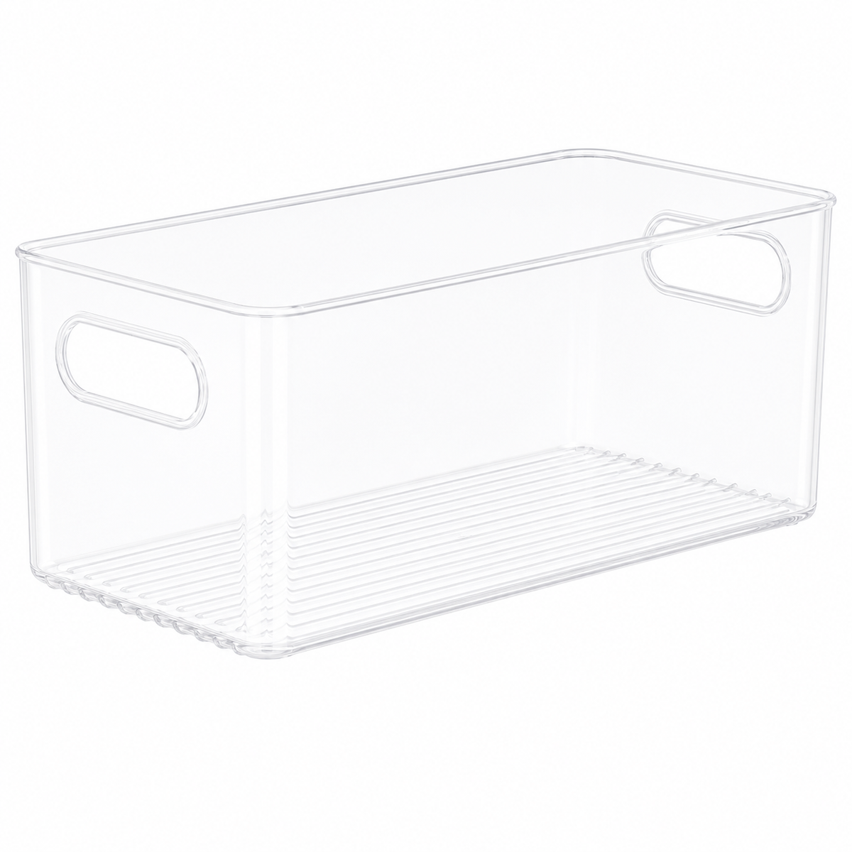 Clear Fridge and Pantry Storage Bins