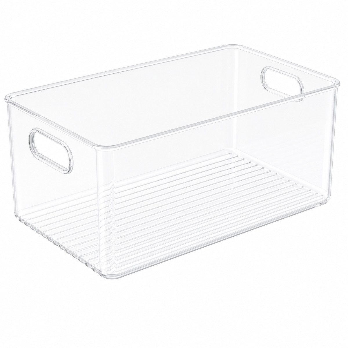 Clear Fridge and Pantry Storage Bins