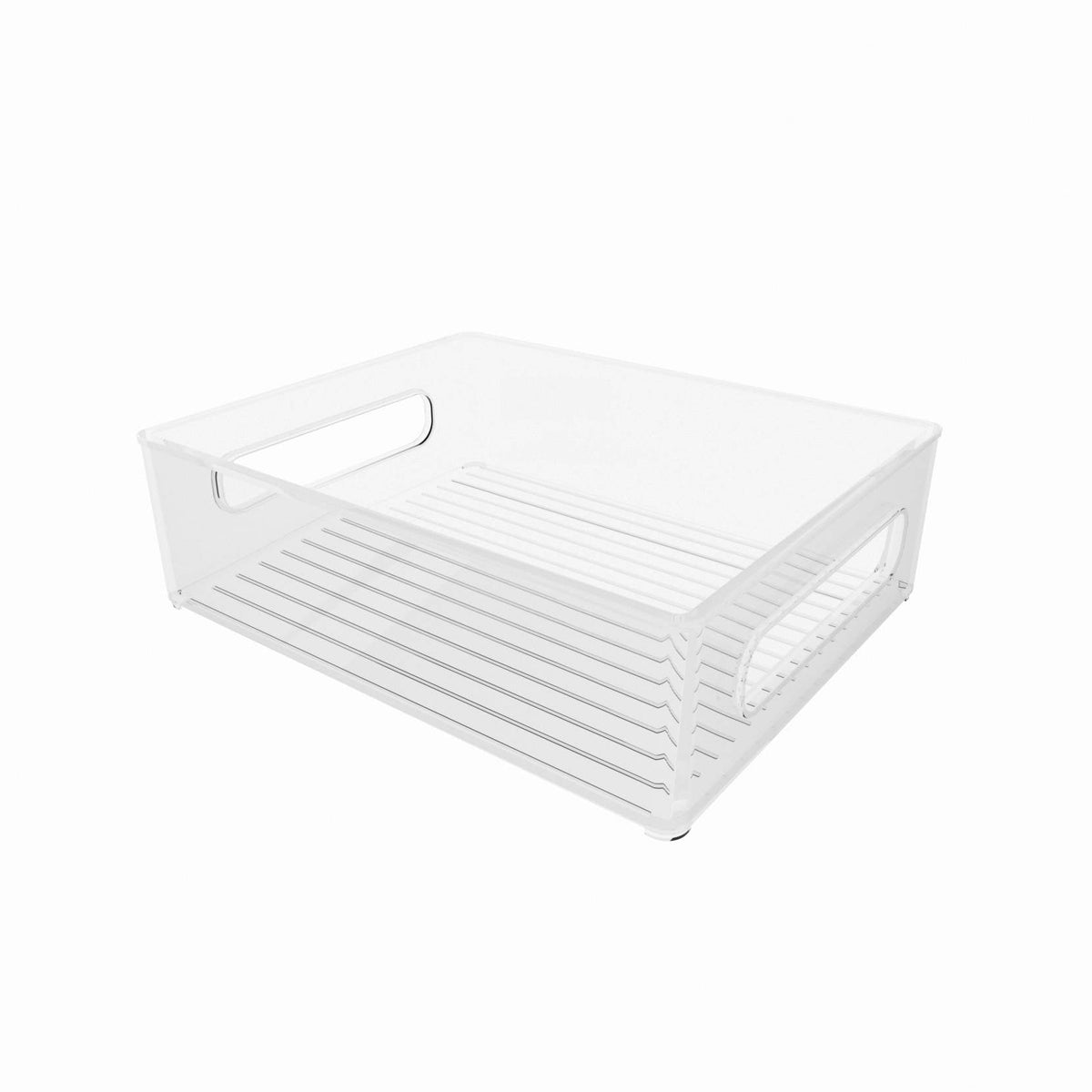 Clear Fridge and Pantry Storage Bins