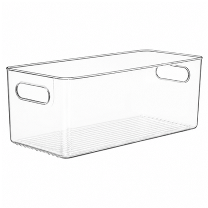 Clear Fridge and Pantry Storage Bins