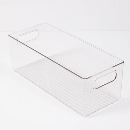 Clear Fridge and Pantry Storage Bins