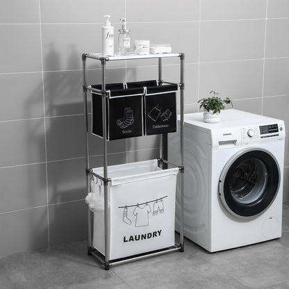 Laundry Hamper 3 Tier Laundry Sorter