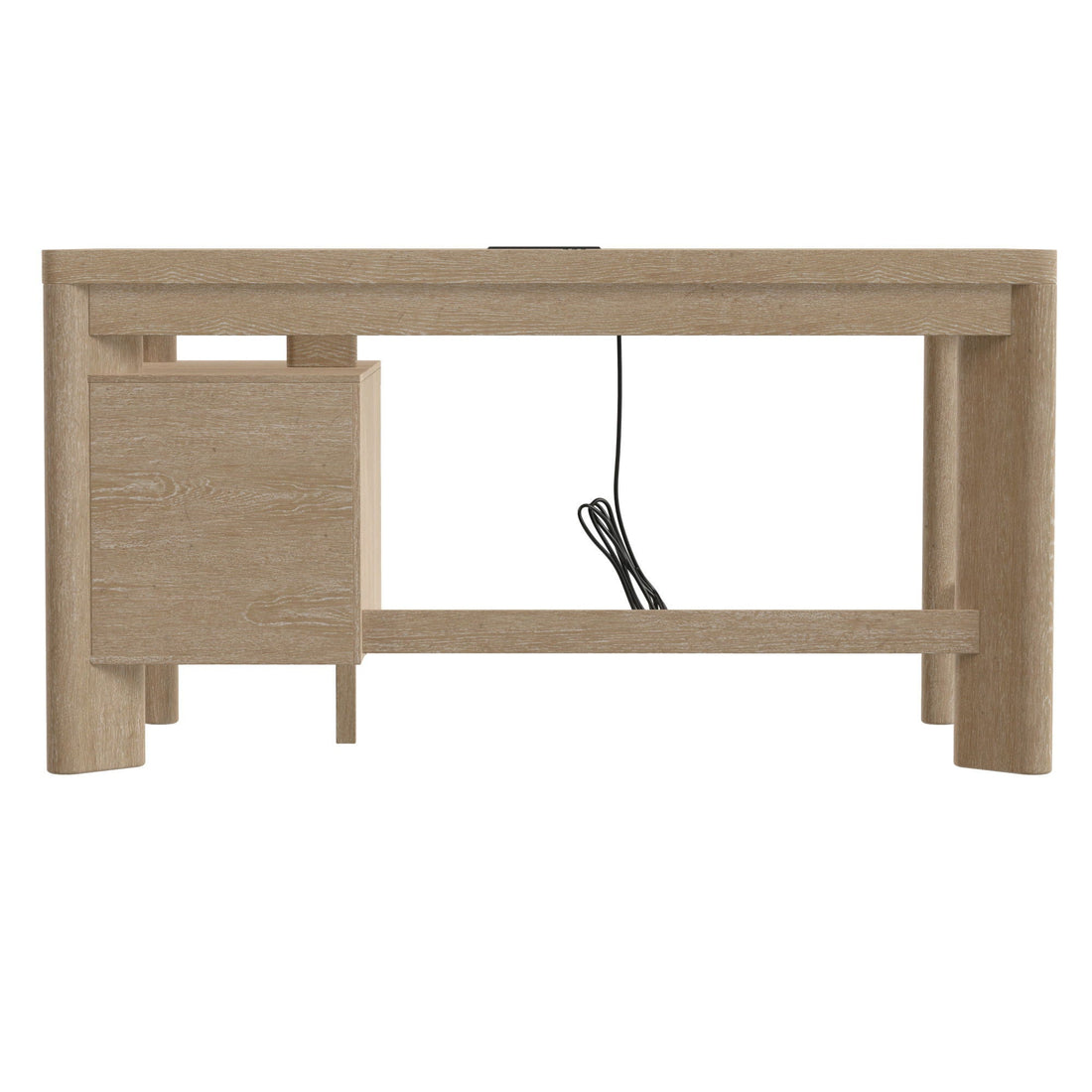Desk – Tan – Wood – image 2