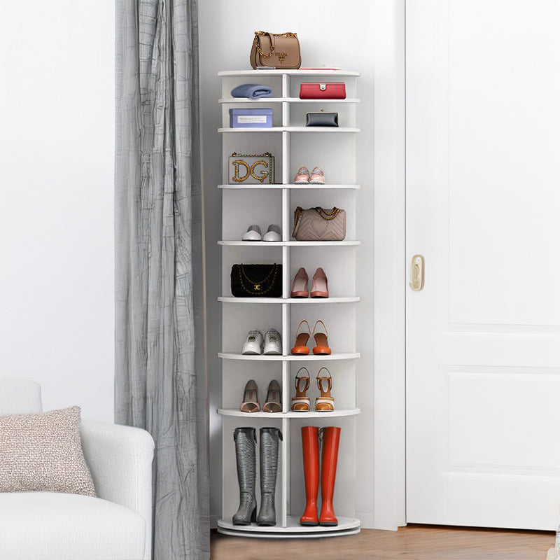 8 Tier Rotating Shoe Rack Tower