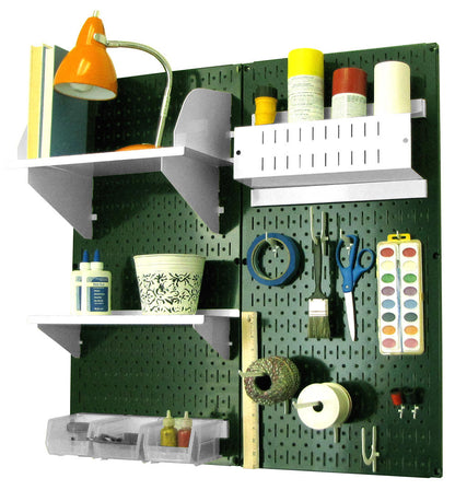 Craft &amp; Hobby Pegboard Organizer Kit - Pegboard With Accessories