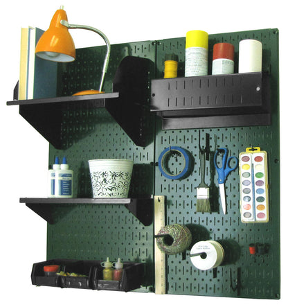 Craft &amp; Hobby Pegboard Organizer Kit - Pegboard With Accessories