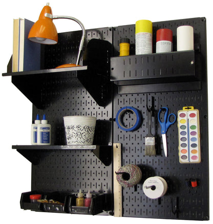 Craft &amp; Hobby Pegboard Organizer Kit - Pegboard With Accessories