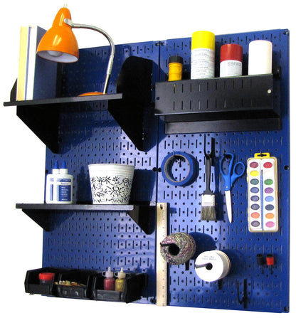 Craft &amp; Hobby Pegboard Organizer Kit - Pegboard With Accessories
