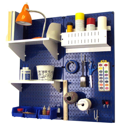 Craft &amp; Hobby Pegboard Organizer Kit - Pegboard With Accessories