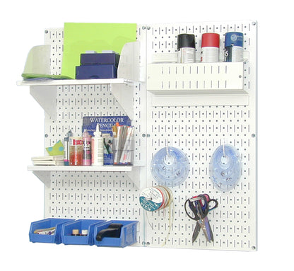 Craft &amp; Hobby Pegboard Organizer Kit - Pegboard With Accessories