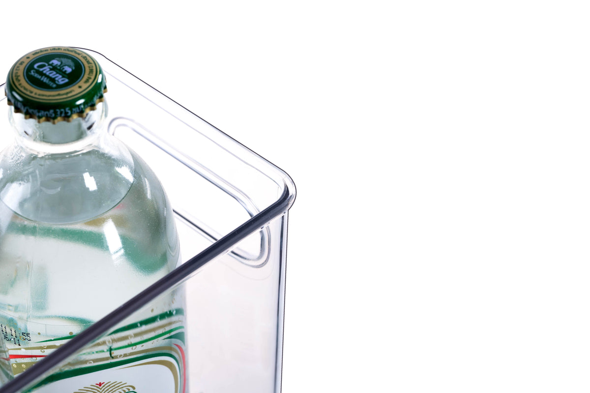 Clear Fridge and Pantry Storage Bins