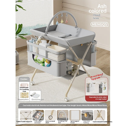 Baby Care Foldable Multifunctional Diaper-changing Table