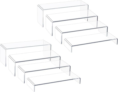 Acrylic Display Risers,12&
