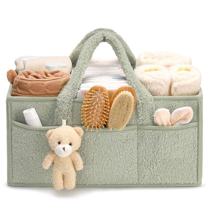 Diaper Caddy Organizer For Changing Table