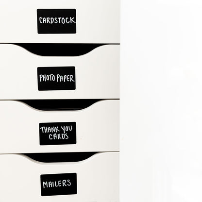 200 Chalkboard Labels with Chalk Marker